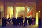 Sergey Zaryanko In The Hall Of The Law College oil on canvas